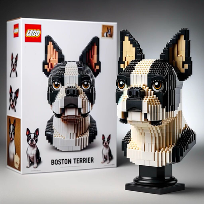 LEGO DOG BUILDING BLOCKS