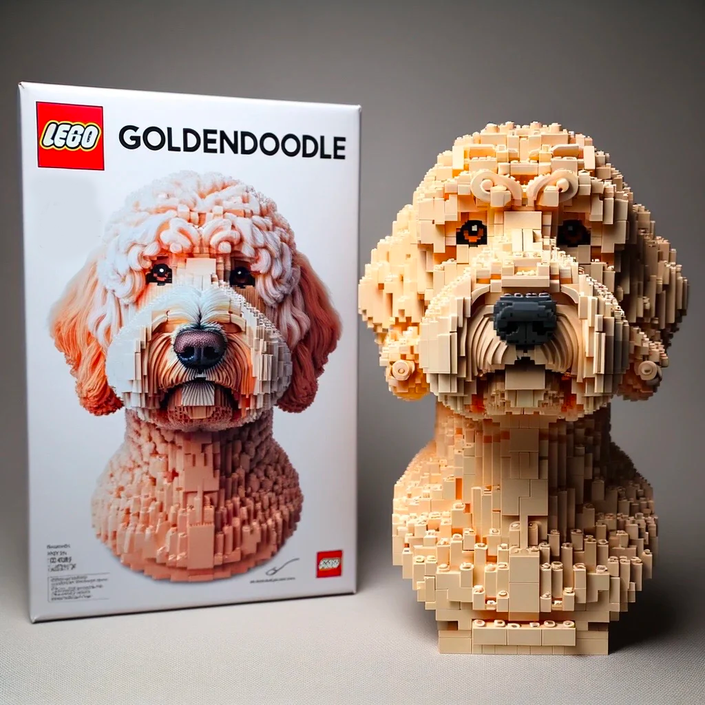 LEGO DOG BUILDING BLOCKS